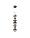 GLADIS- LAMPARA GRANDE NEGRO-SMOKE